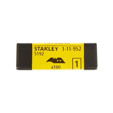 Geležtės 100vnt plasm.pok. 5192 Stanley 1-11-952 4
