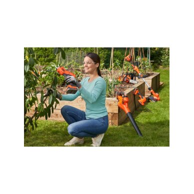 Genėtuvas, 1x2aH, 1a įkroviklis , BCPP18D1-QW, 1 X 2AH, Black&Decker 2