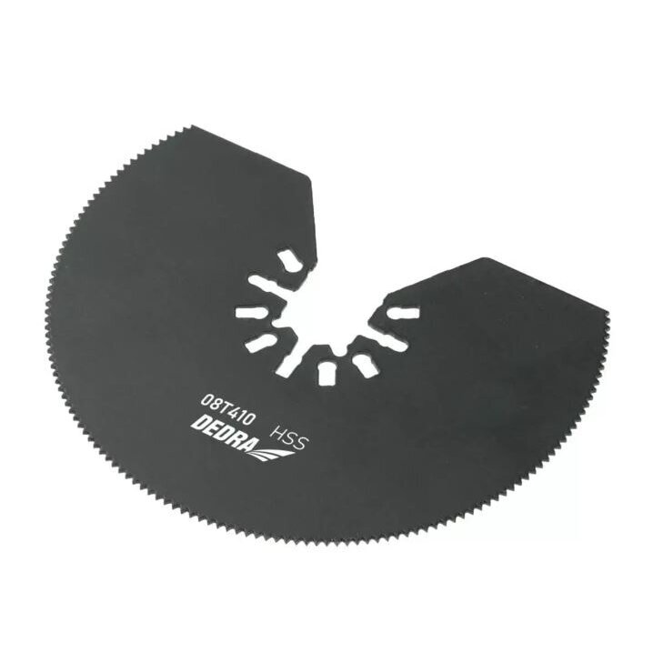 Pusiau apvalus diskas metalui Dedra 08T410, 80 mm