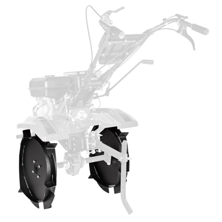 Geležiniai ratai CEDRUS kultivatoriui GL06 1 Geležiniai ratai CEDRUS kultivatoriui GL06 1