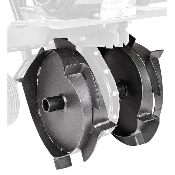 Geležiniai ratai su ašimis CEDRUS kultivatoriui GL07 1 Geležiniai ratai su ašimis CEDRUS kultivatoriui GL07 1