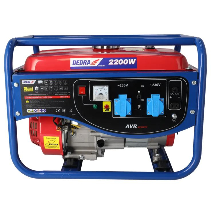 Generatorius Dedra DEGB2510, max 2.2kW Generatorius Dedra DEGB2510, max 2.2kW