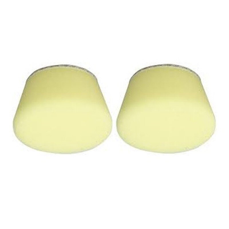 Geltona poliravimo kempinė PROXXON 30mm, vidutinio kietumo, 2vnt.