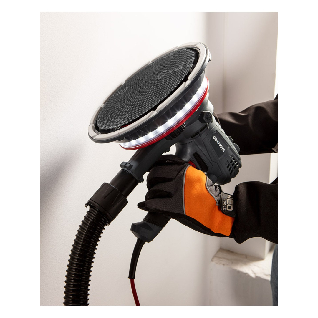 Gipso šlifavimo grotelės su Velcro 180 mm, K180, 5vnt šlifuokliui 59G263 4 Gipso šlifavimo grotelės su Velcro 180 mm, K180, 5vnt šlifuokliui 59G263 4