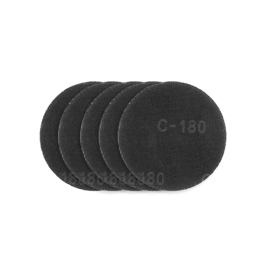 Gipso šlifavimo grotelės su Velcro 180 mm, K180, 5vnt šlifuokliui 59G263