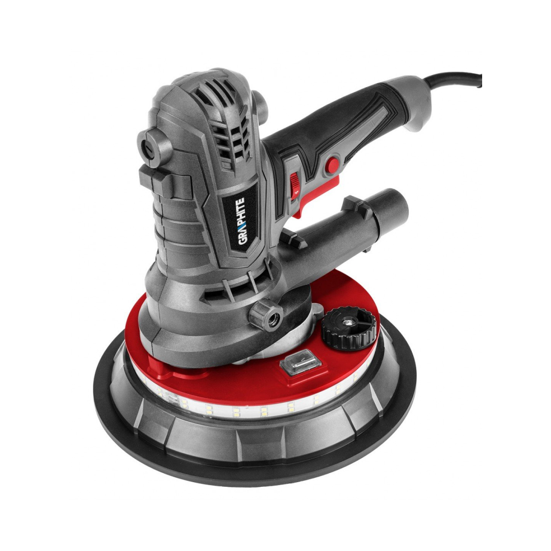 Gipso šlifuoklis 900 W, 180 mm, su ledu 4