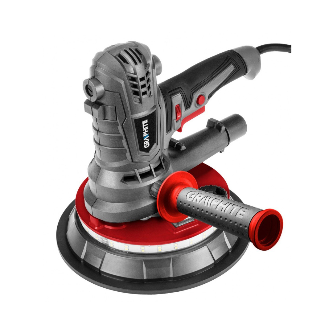 Gipso šlifuoklis 900 W, 180 mm, su ledu 5 Gipso šlifuoklis 900 W, 180 mm, su ledu 5