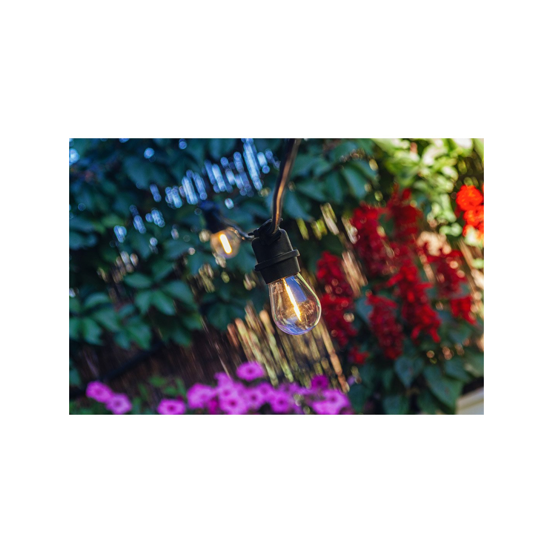 Girliandas 20m + 22 kaitinamosios lemputės 4