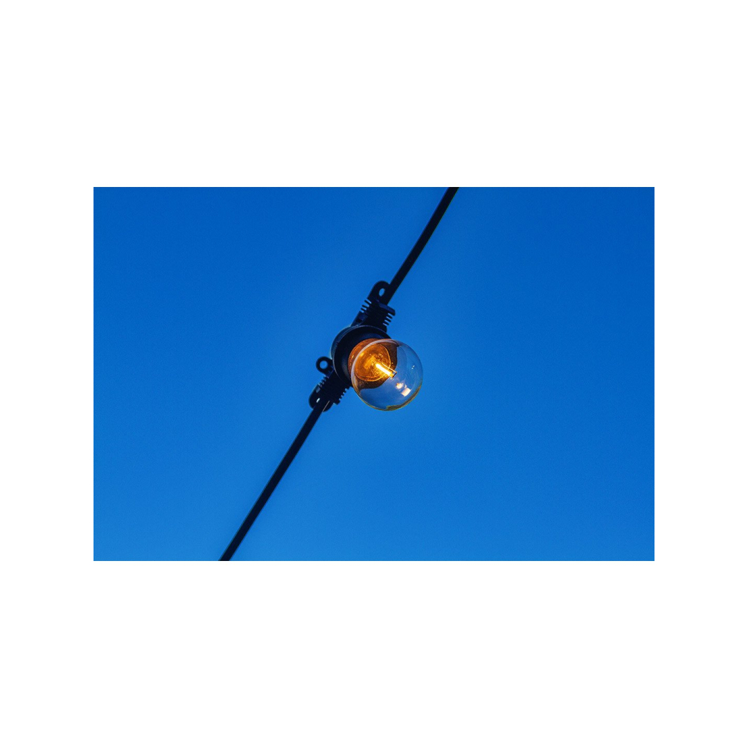 Girliandas 20m + 22 kaitinamosios lemputės 7