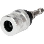 Gipskartonio antgalio laikiklis | 6,3 mm (1/4" | 75 mm (YT-04665) Gipskartonio antgalio laikiklis | 6,3 mm (1/4" | 75 mm (YT-04665)