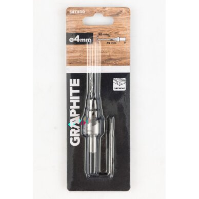 Gilintuvas medžiui 4/6 mm 1 Gilintuvas medžiui 4/6 mm 1