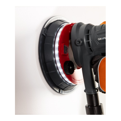 Gipso šlifavimo grotelės su Velcro 180 mm, K120, 5vnt šlifuokliui 59G263 3