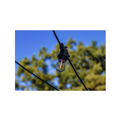 Girliandas 20m + 22 kaitinamosios lemputės 5 Girliandas 20m + 22 kaitinamosios lemputės 5