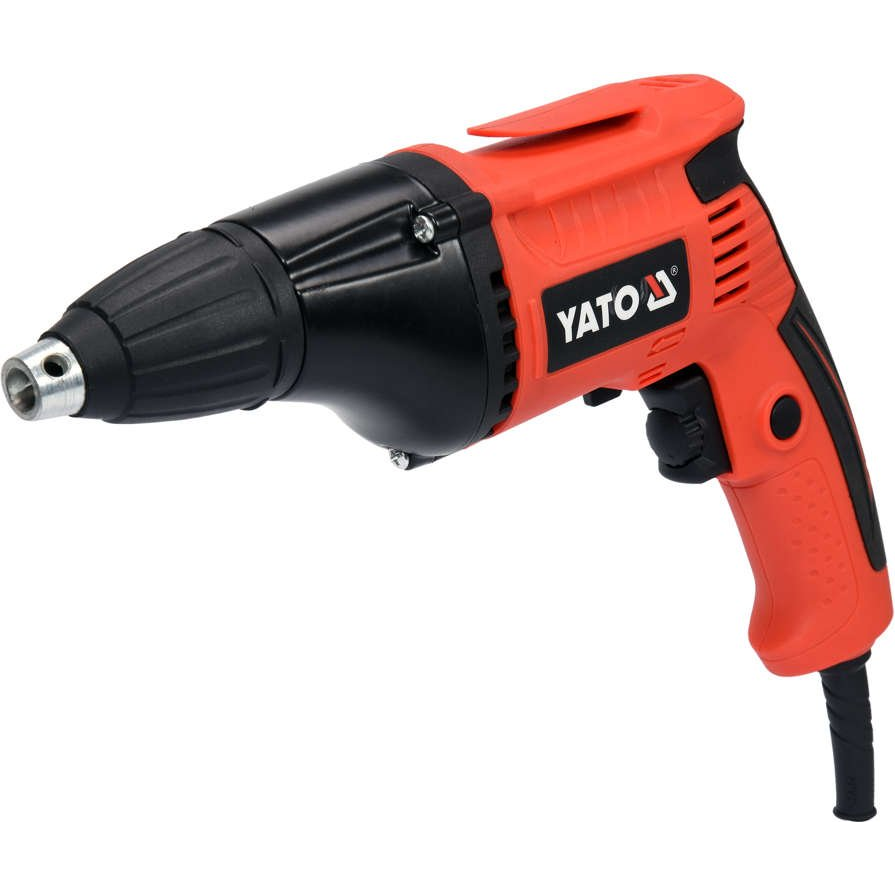 Gipskartonio suktuvas su varžtų dėtuve Yato, 550 W, 22-55 mm Gipskartonio suktuvas su varžtų dėtuve Yato, 550 W, 22-55 mm