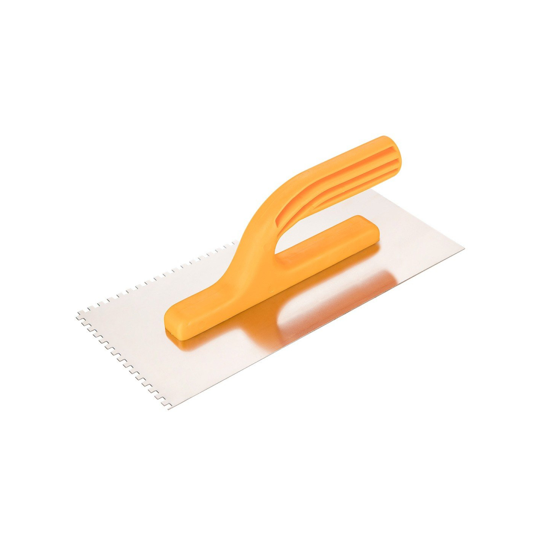 Glaistyklė, dantyta , 4x4x4mm - 130 x 280mm Glaistyklė, dantyta , 4x4x4mm - 130 x 280mm