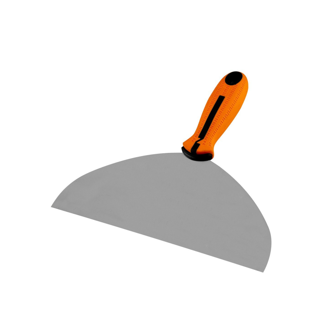 Glaistyklė - gramdiklis 250mm, ašmenys iš nerūdijančio plieno, rankena iš dviejų medžiagų Glaistyklė - gramdiklis 250mm, ašmenys iš nerūdijančio plieno, rankena iš dviejų medžiagų