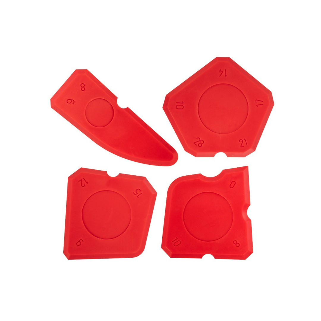 Glaistyklės silikonui 4vnt.