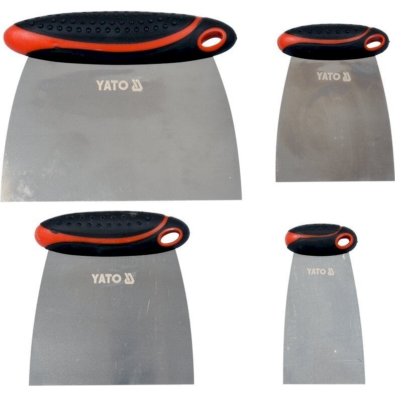 Glaistyklės nerūdyjančio plieno | su rankenomis | 4 vnt. (YT-52790) Glaistyklės nerūdyjančio plieno | su rankenomis | 4 vnt. (YT-52790)