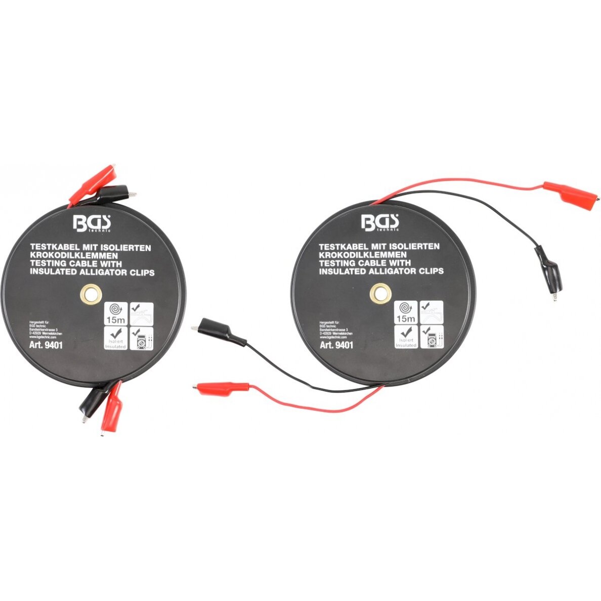 Gnybtų / klipsų kabelių dėžutė | automatinė ritė | 15 m (9401) Gnybtų / klipsų kabelių dėžutė | automatinė ritė | 15 m (9401)