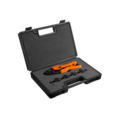 Gnybtų gnybtų užspaudimo įrankis, 5 žandikaulių rinkinys 1 Gnybtų gnybtų užspaudimo įrankis, 5 žandikaulių rinkinys 1