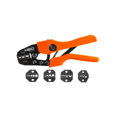 Gnybtų gnybtų užspaudimo įrankis, 5 žandikaulių rinkinys Gnybtų gnybtų užspaudimo įrankis, 5 žandikaulių rinkinys