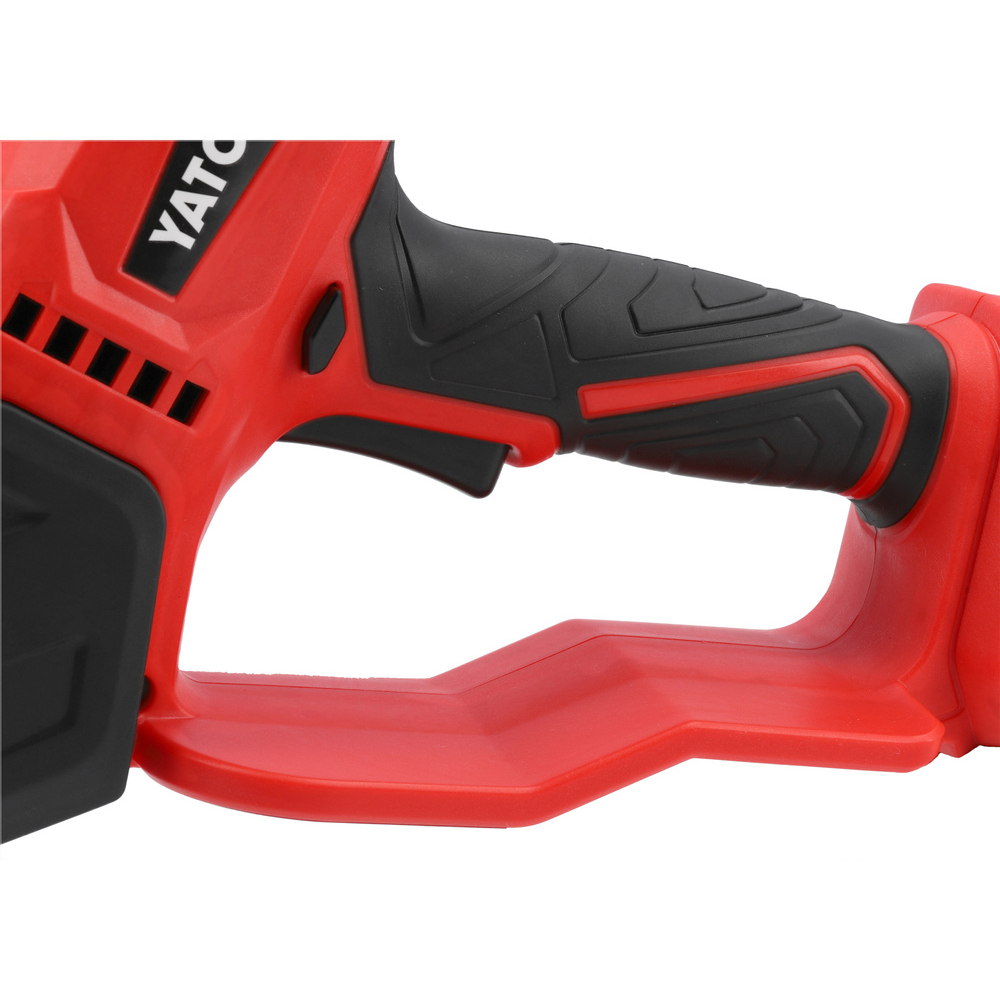 Grandininis pjūklas akumuliatorinis | 7′′ | 18V + 2AH + kroviklis (YT-828133) 4 Grandininis pjūklas akumuliatorinis | 7′′ | 18V + 2AH + kroviklis (YT-828133) 4