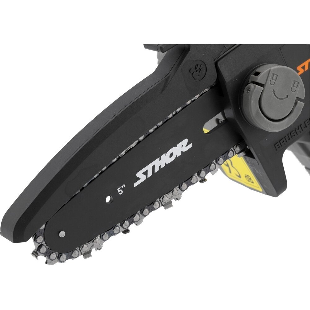 Akum. grandininis mini pjūklas Sthor 78211, 20V 6" (2Ah+krov.) 2 Akum. grandininis mini pjūklas Sthor 78211, 20V 6" (2Ah+krov.) 2