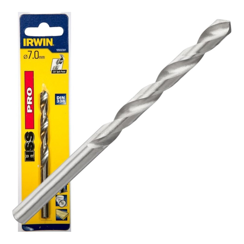 Grąžtas metalui HSS PRO 7,0 mm, 1 vnt. Grąžtas metalui HSS PRO 7,0 mm, 1 vnt.