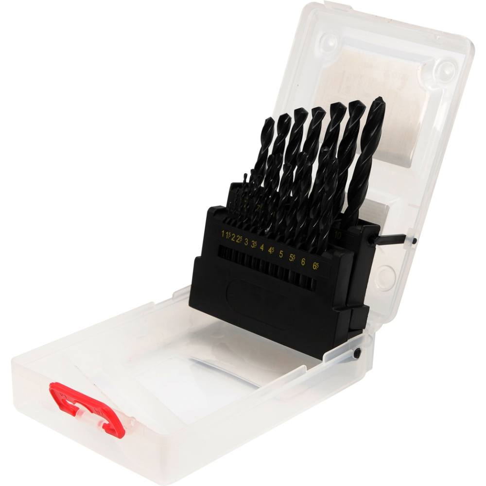 Grąžtų metalui rinkinys Yato YT-4462, 1-10 mm, 19 vnt. Grąžtų metalui rinkinys Yato YT-4462, 1-10 mm, 19 vnt.