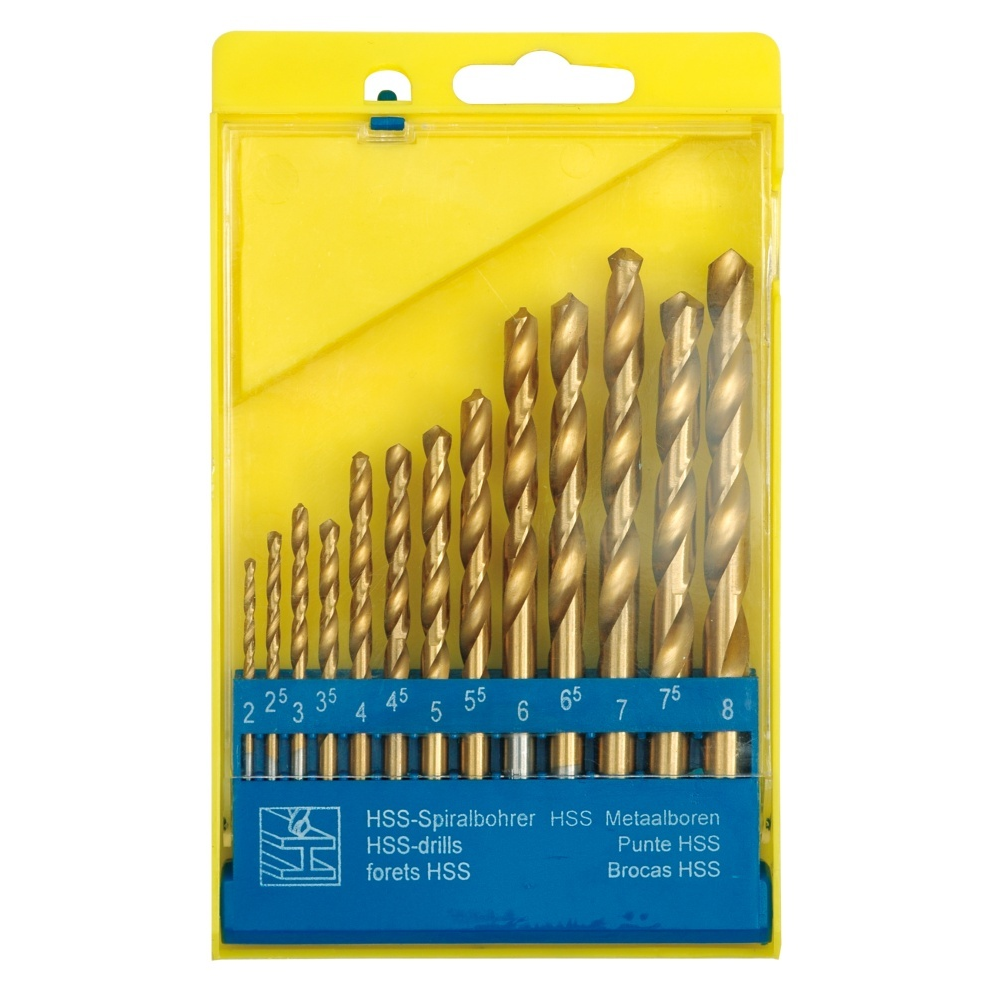 Grąžtų rinkinys Sthor 22310, 2.0 - 8.0 mm, 13 vnt.