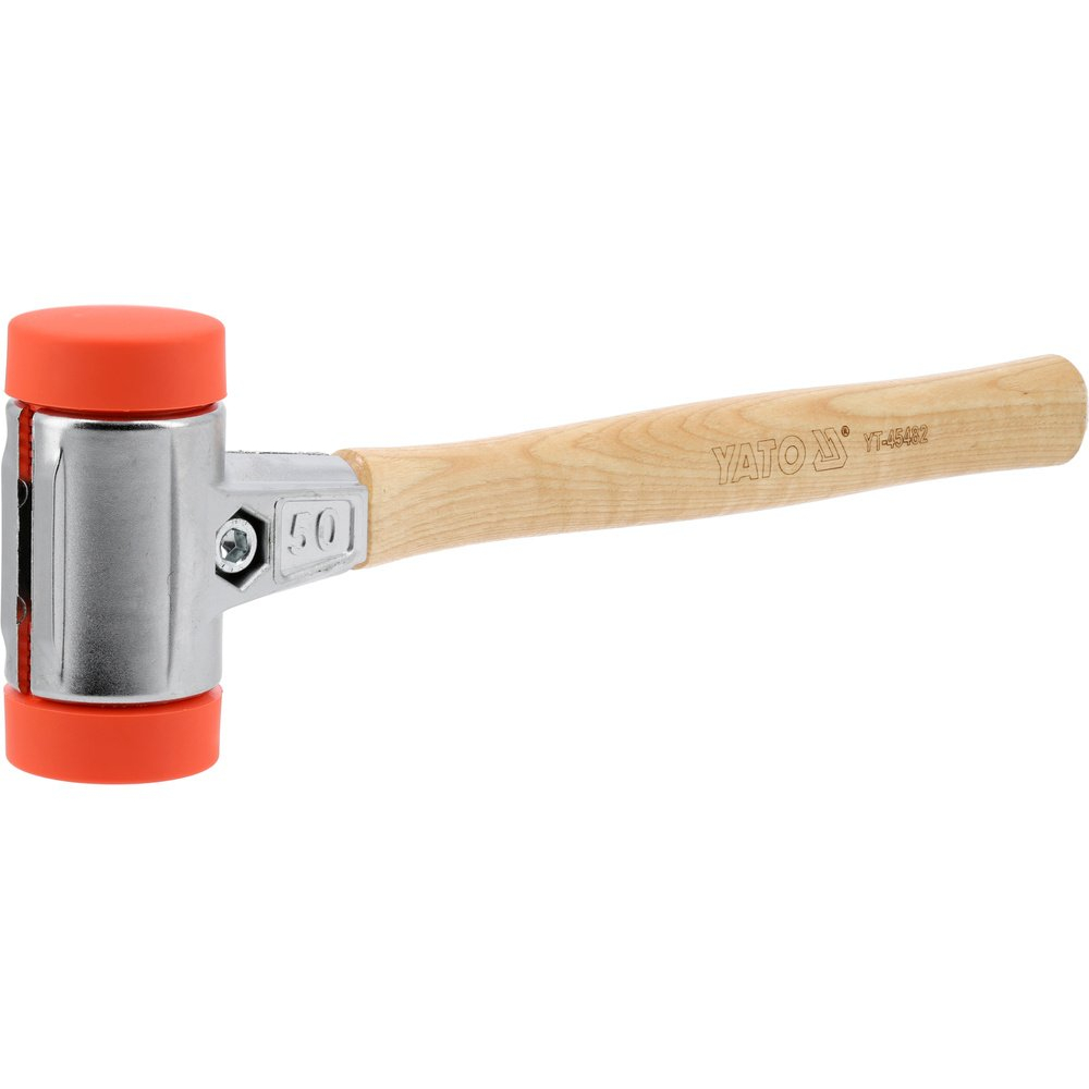 Grindinio plaktukas | hickory rankena | Ø 50 mm | 830 g (YT-45482)