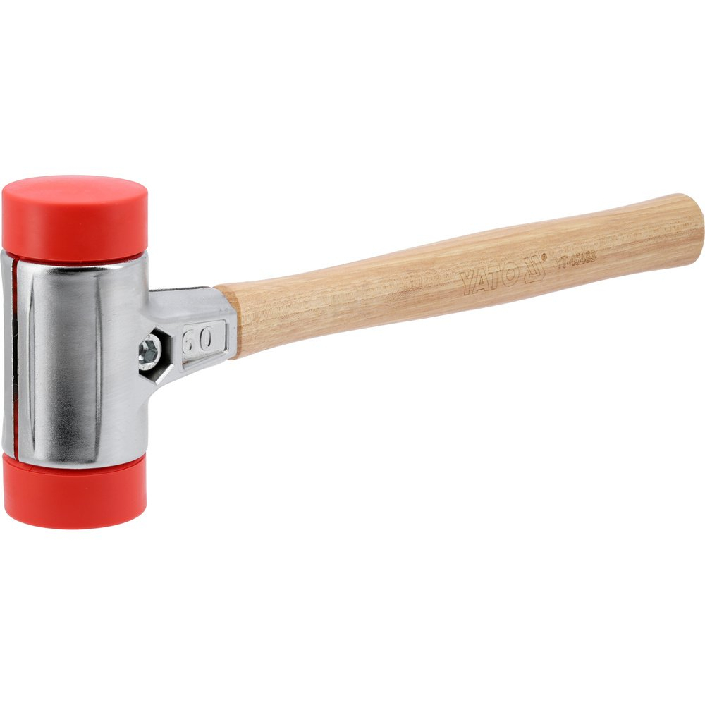 Grindinio plaktukas | hickory rankena | Ø 60 mm | 1390 g (YT-45483) Grindinio plaktukas | hickory rankena | Ø 60 mm | 1390 g (YT-45483)