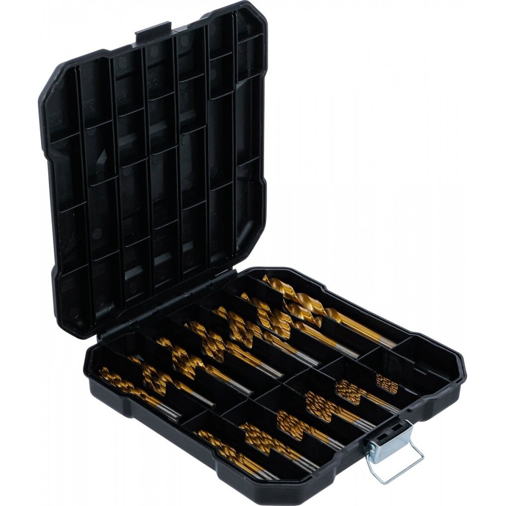 Grąžtų metalui rinkinys | HSS 5 % cobalt | 1,5 - 10 mm | 92 vnt. (74592) Grąžtų metalui rinkinys | HSS 5 % cobalt | 1,5 - 10 mm | 92 vnt. (74592)