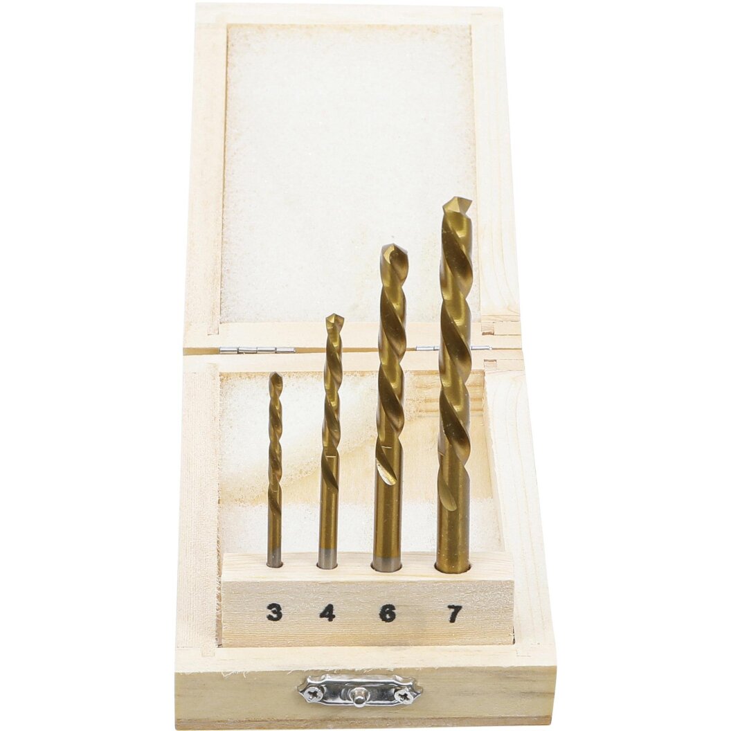 Grąžtų rinkinys | HSS | kairiniai | 4 vnt. (2726)