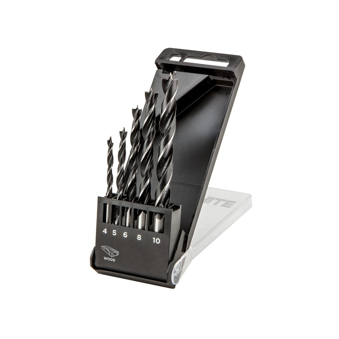 Grąžtai medžiui, 4.0 - 10 mm, 5 vnt. Grąžtai medžiui, 4.0 - 10 mm, 5 vnt.