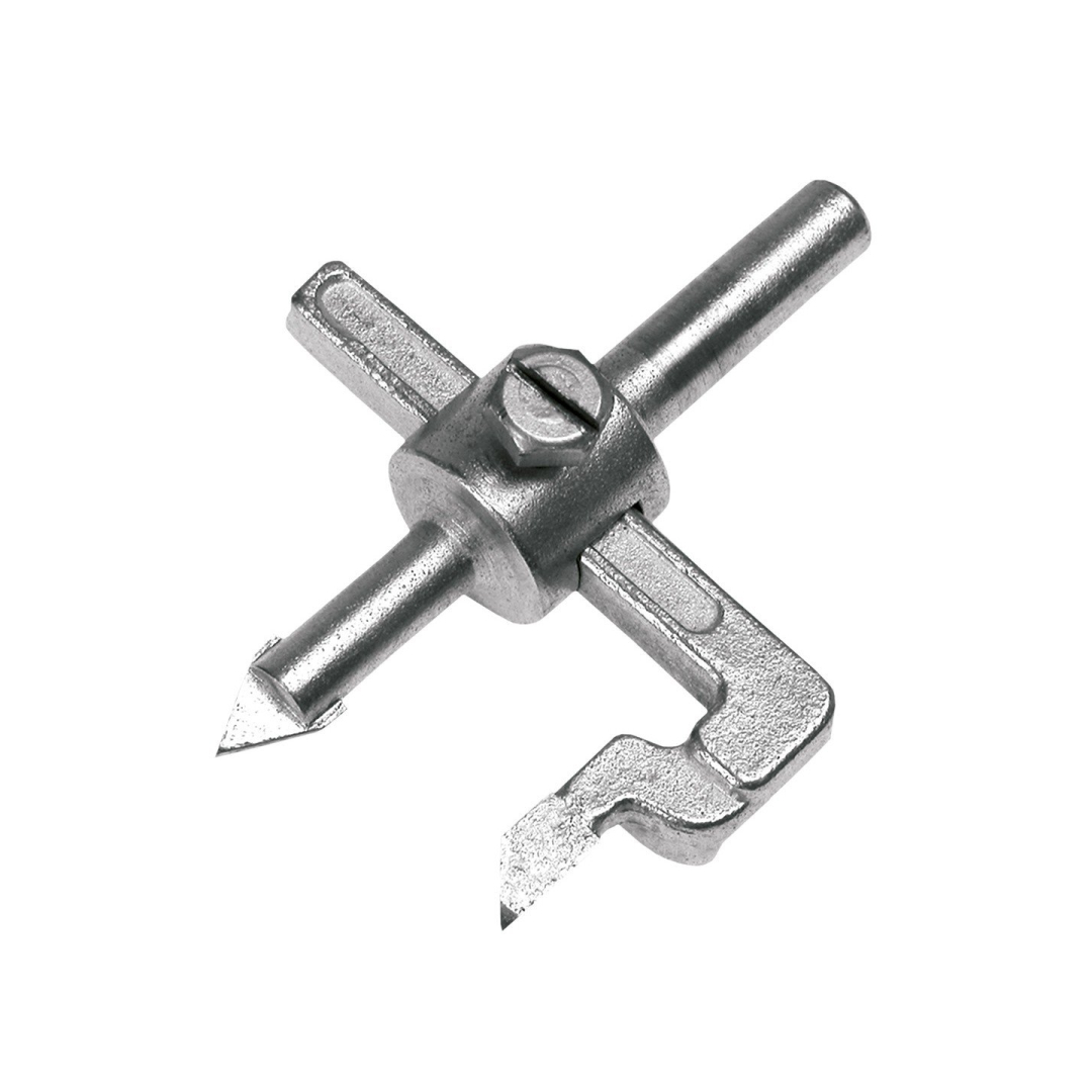 Grąžtas ertmėms plytelėse pjauti, 10-50 mm.