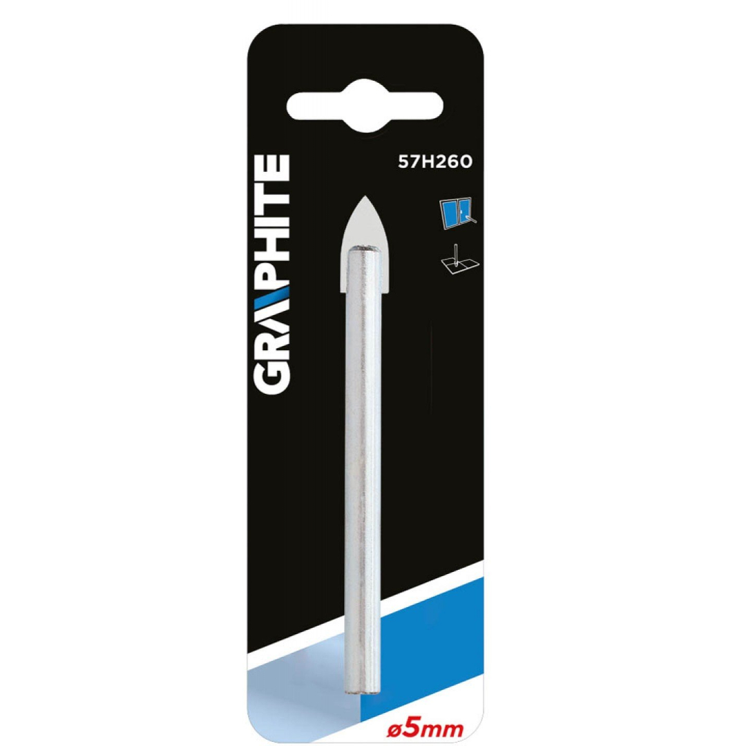 Grąžtas keramikai ir stiklui 5mm 1 Grąžtas keramikai ir stiklui 5mm 1