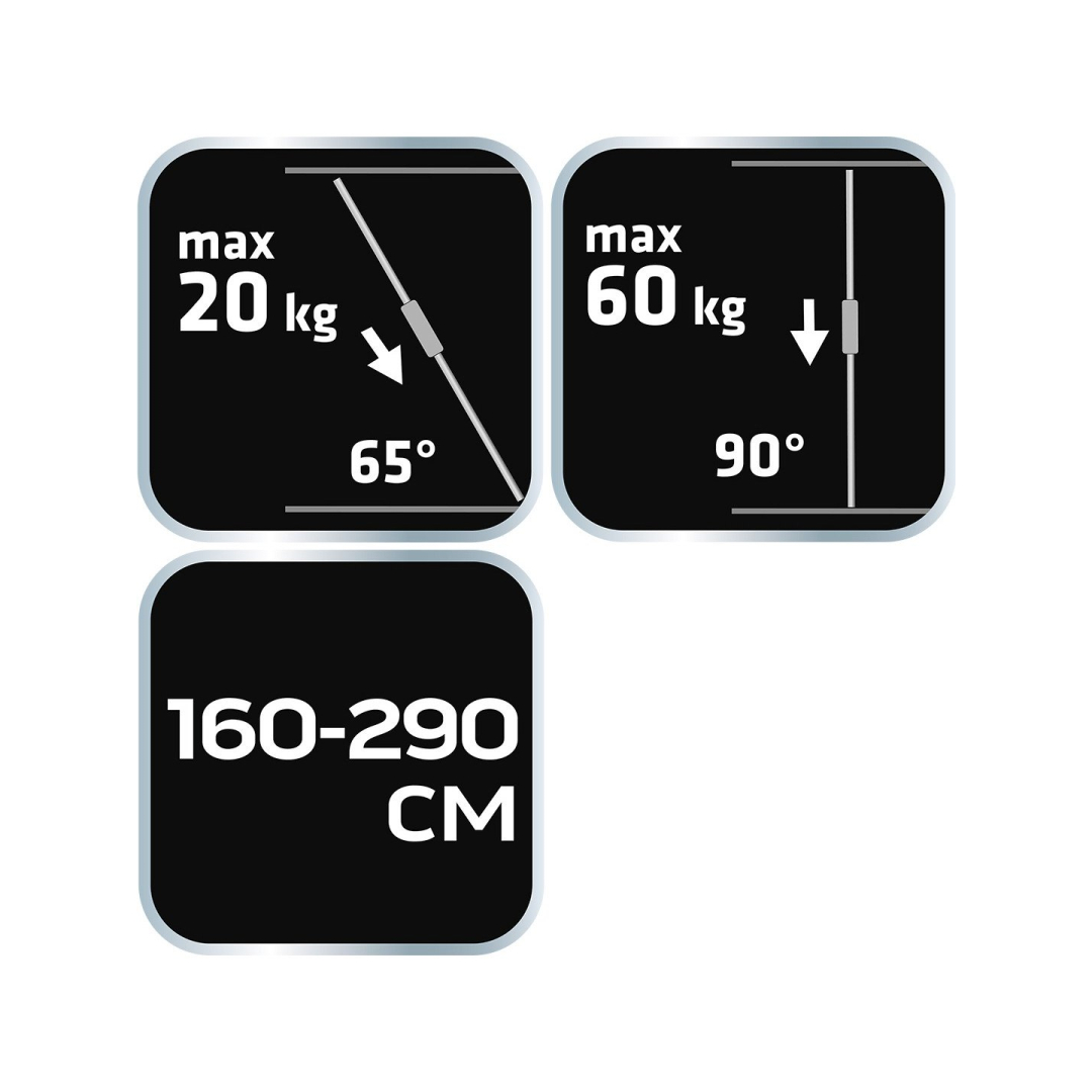 Greita atrama 160-290 cm 8