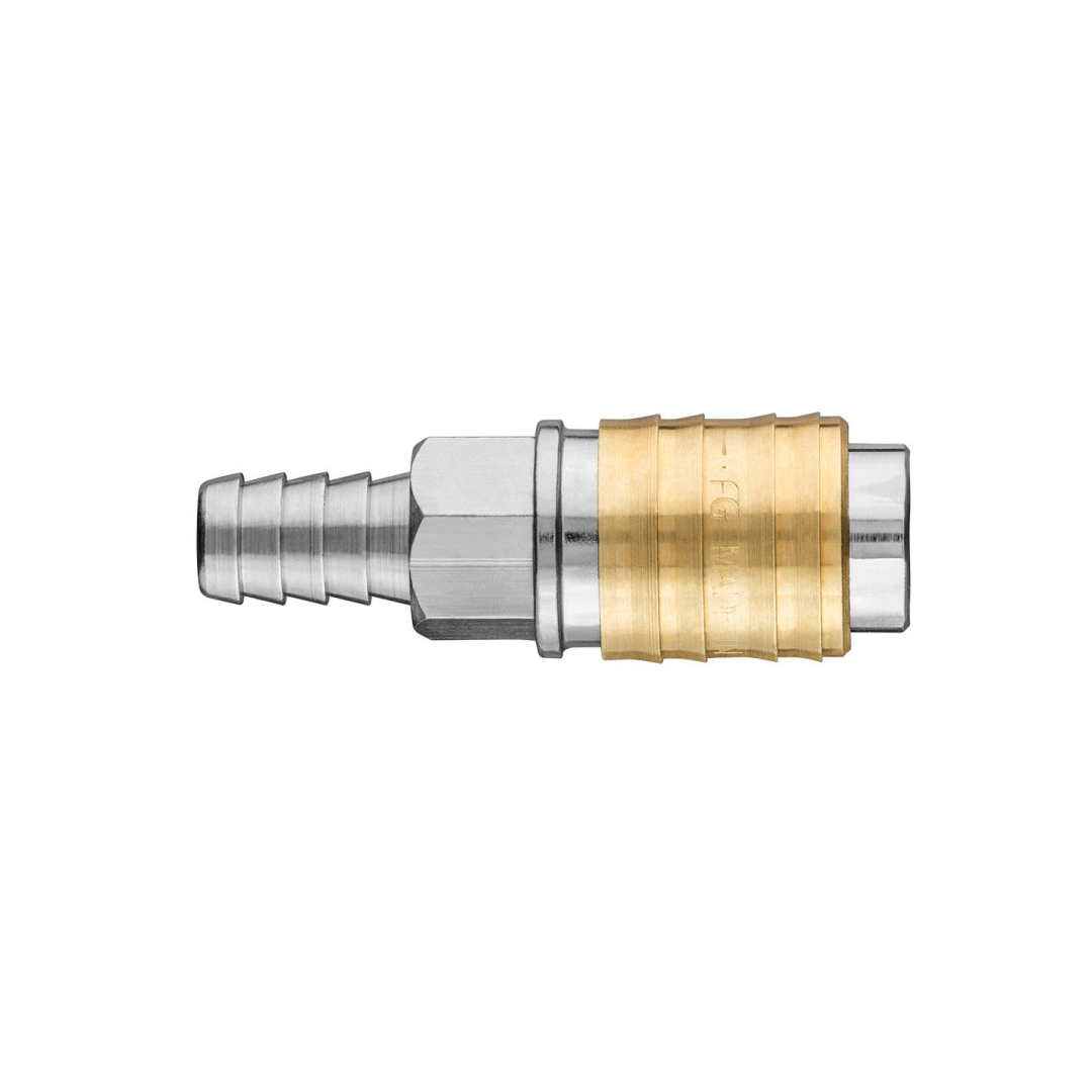 Greito jungimo mova kompresoriui, išoriniu sriegiu