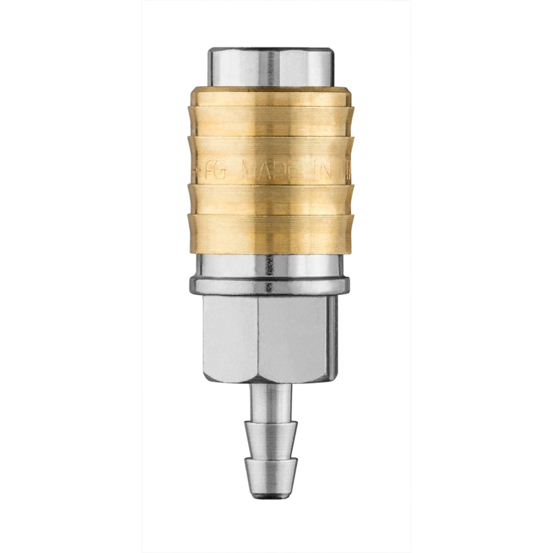 Greito jungimo mova kompresoriui, išoriniu sriegiu 3