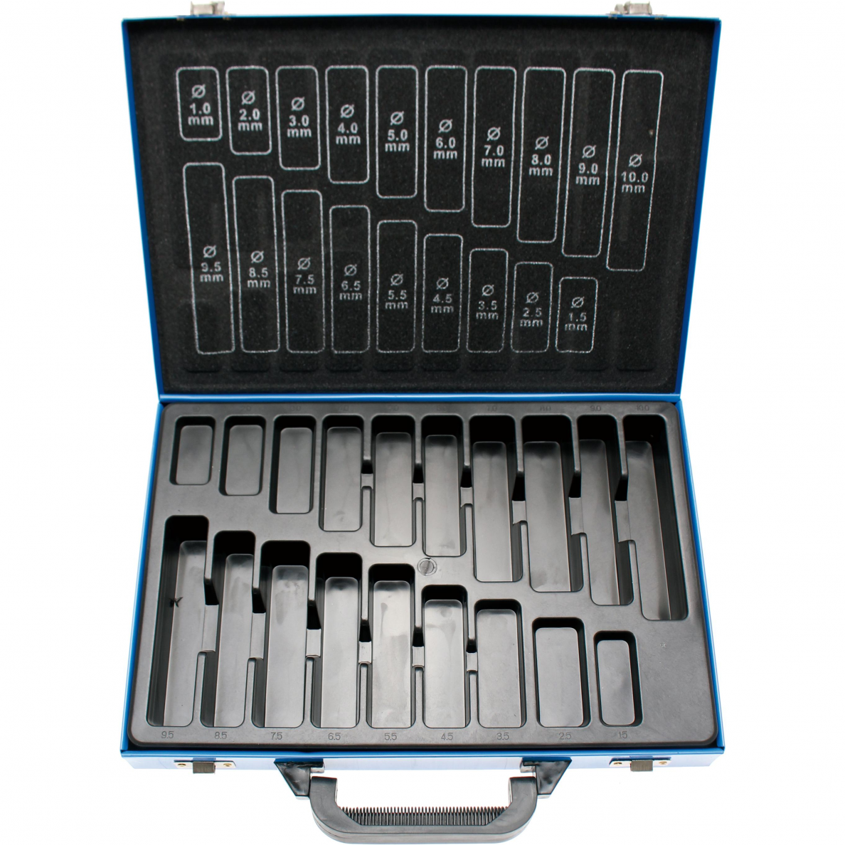 Tuščia dėžė grąžtams BGS-technic 1995-LEER, 170 vnt. Tuščia dėžė grąžtams BGS-technic 1995-LEER, 170 vnt.