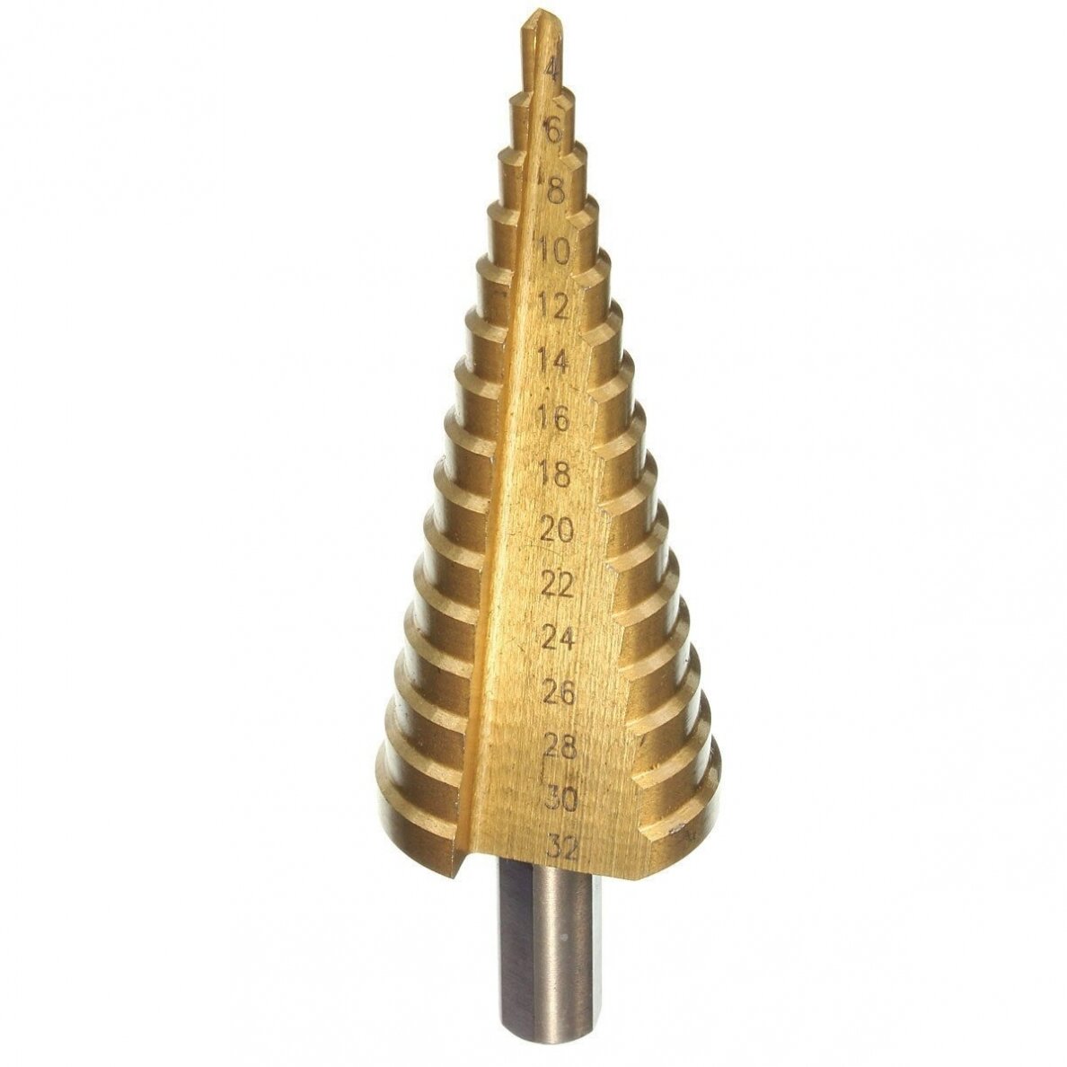 Grąžtas skylės (pa)platinimui pakopinis | 4-30 mm (EB-4340) Grąžtas skylės (pa)platinimui pakopinis | 4-30 mm (EB-4340)