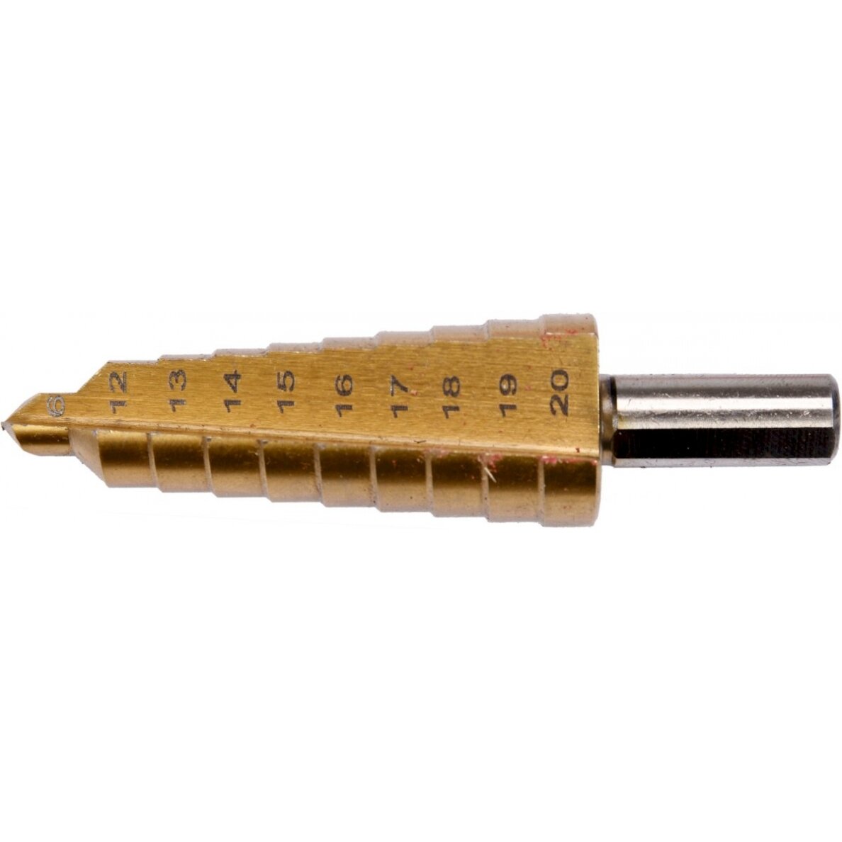 Grąžtas skylės (pa)platinimui pakopinis | 6-20 mm (YT-44744) Grąžtas skylės (pa)platinimui pakopinis | 6-20 mm (YT-44744)