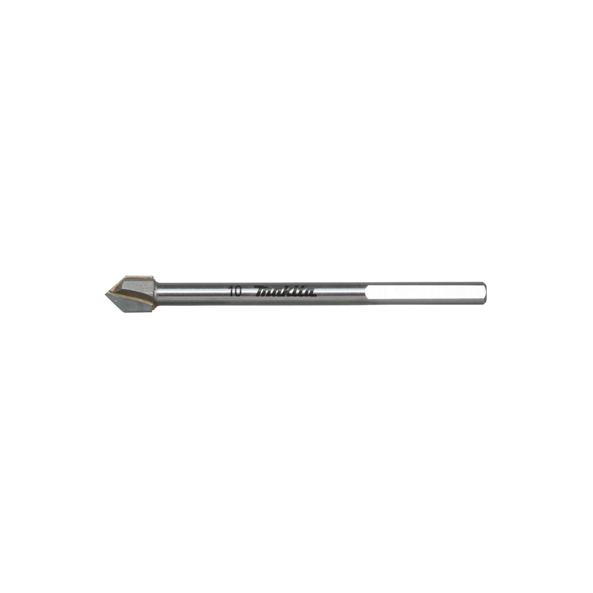 Grąžtas stiklui ir keramikai Makita D-78461, 10x96mm Grąžtas stiklui ir keramikai Makita D-78461, 10x96mm