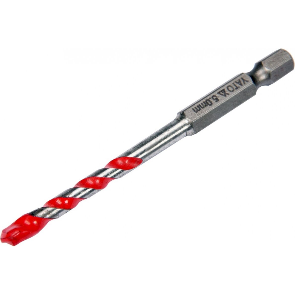 Grąžtas universalus su Hex 6.3 mm (1/4") galu | 5.0 mm (YT-44782)