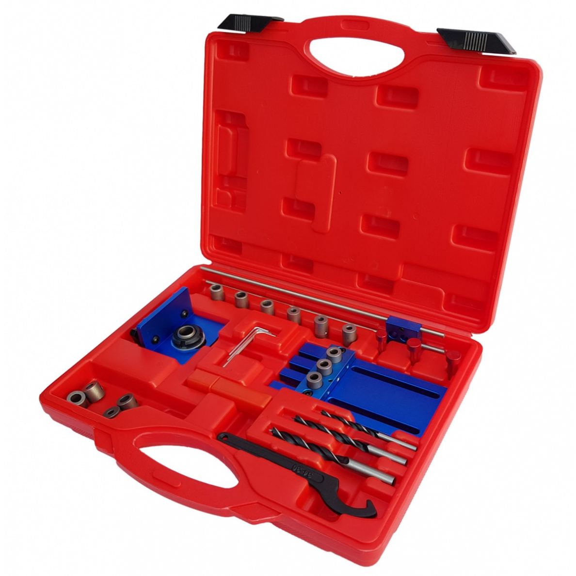 Grąžto gidas skirtas nustatyti skyles elementų prijungimuis Essen tools RD05 Grąžto gidas skirtas nustatyti skyles elementų prijungimuis Essen tools RD05
