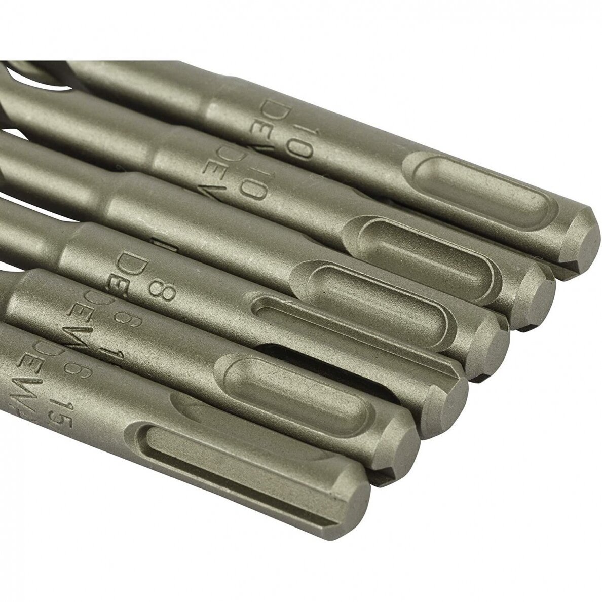 Grąžtų rinkinys DeWalt DT60302-QZ, SDS-Plus, 6 vnt. 2 Grąžtų rinkinys DeWalt DT60302-QZ, SDS-Plus, 6 vnt. 2