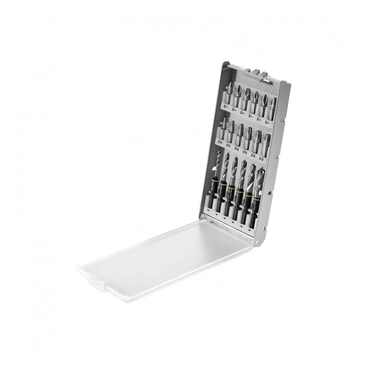 Grąžtų rinkinys kasetėje Festool BKS SYS3 D3-8 K CE/W (577395) Grąžtų rinkinys kasetėje Festool BKS SYS3 D3-8 K CE/W (577395)