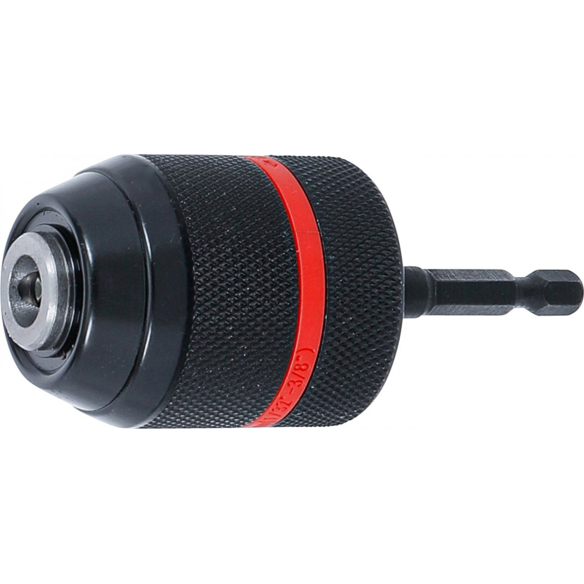 Greito užspaudimo griebtuvas | metalinė versija | 6,3 mm (1/4") antgalis x 20 UNF | 0,8–10 mm (74469)