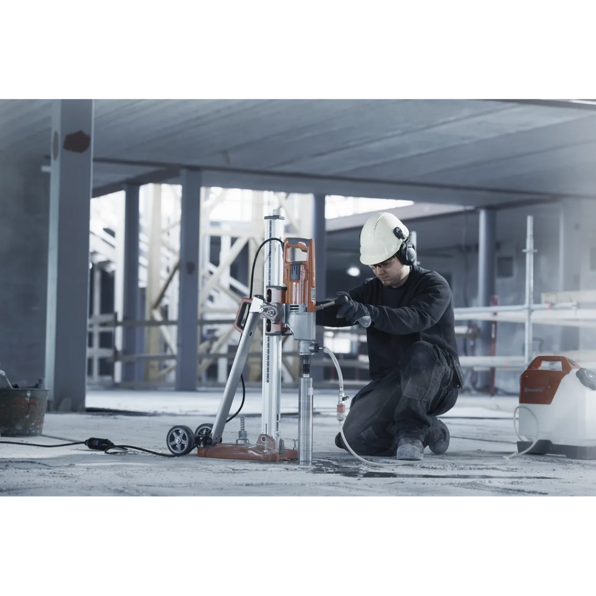 Gręžimo stovas Husqvarna DS 250, 250 mm 6 Gręžimo stovas Husqvarna DS 250, 250 mm 6